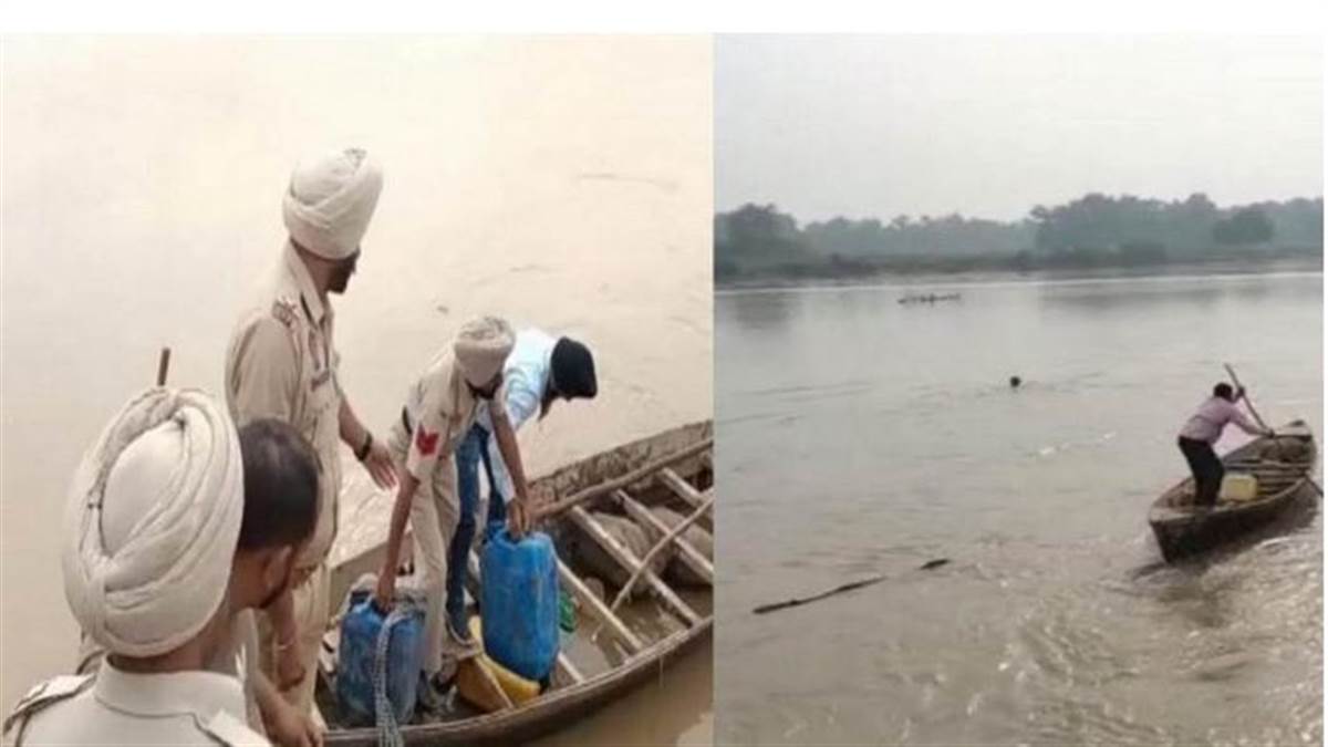 Smuggling In Punjab: ਨਸ਼ਾ ਤਸਕਰ ਕਿਸ਼ਤੀ ਲੈ ਕੇ ਹੋਇਆ ਫ਼ਰਾਰ, ਆਬਕਾਰੀ ਤੇ ਪੁਲਿਸ ਟੀਮ ਨੂੰ ਜਾਣਿਆ ਟਿੱਚ