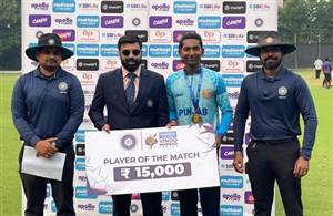 Vinoo Mankad Trophy: ਪੰਜਾਬ ਅੰਡਰ-19 ਨੇ ਚੰਡੀਗੜ੍ਹ ਨੂੰ 6 ਵਿਕਟਾਂ ਨਾਲ ਹਰਾ ਕੇ ਸੈਮੀਫਾਈਨਲ ’ਚ ਬਣਾਈ ਜਗ੍ਹਾ