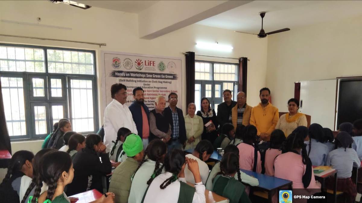 ਵਰਕਸ਼ਾਪ ’ਚ ਵਿਦਿਆਰਥੀਆਂ ਨੇ ਇੱਕ ਹਰੇ-ਭਰੇ ਭਵਿੱਖ ਦੀ ਕੀਤੀ ਸ਼ੁਰੂਆਤ