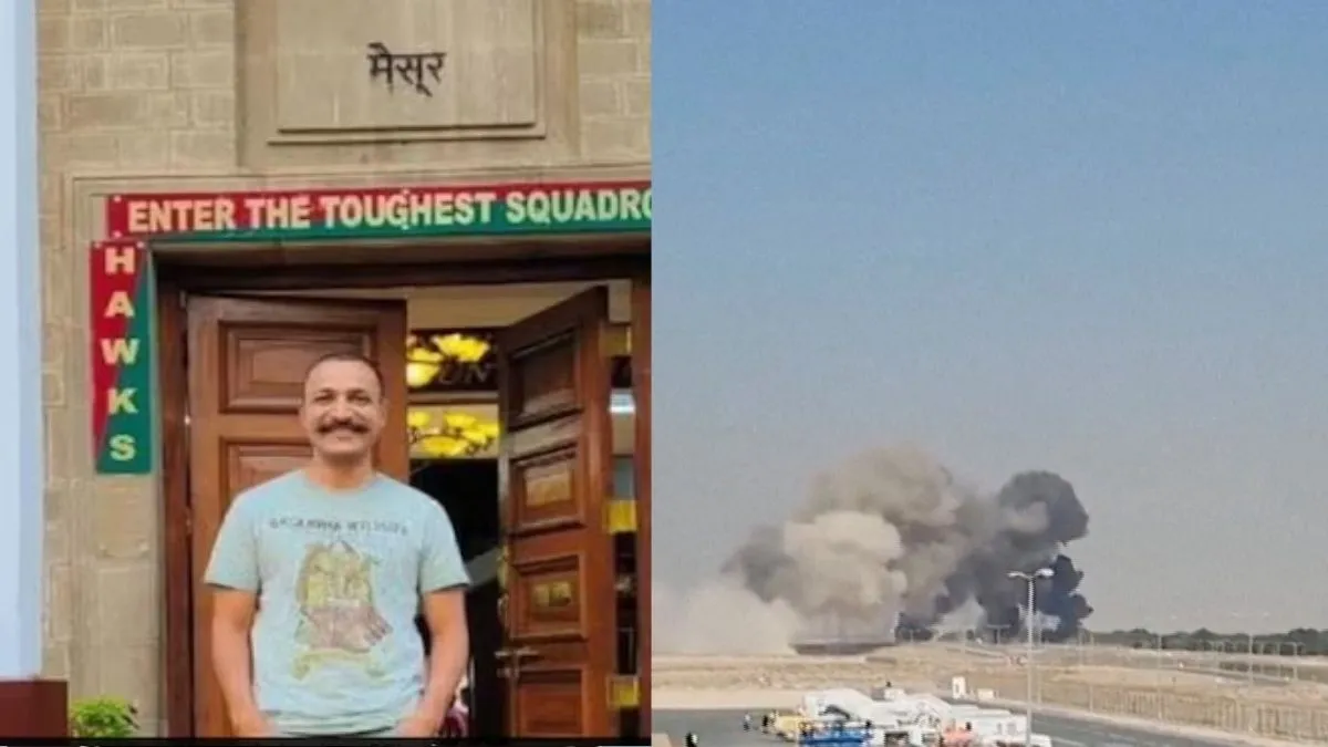 'ਏਅਰ ਸ਼ੋਅ ਦੀਆਂ ਵੀਡੀਓਜ਼ ਲੱਭ ਰਿਹਾ ਸੀ, ਜਦੋਂ...' ਵਿੰਗ ਕਮਾਂਡਰ ਦੇ ਪਿਤਾ ਨੇ ਦੱਸਿਆ ਕਿਵੇਂ ਮਿਲੀ ਤੇਜਸ ਹਾਦਸੇ ਦੀ ਖਬਰ