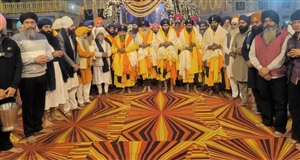 350th Shaheedi Diwas : ਜਲੰਧਰ 'ਚ ਪੁੱਜਾ ਨਗਰ ਕੀਰਤਨ ਗਾਰਡ ਆਫ ਆਨਰ ਦੀ ਸਲਾਮੀ ਮਗਰੋਂ ਹੋਇਆ ਰਵਾਨਾ