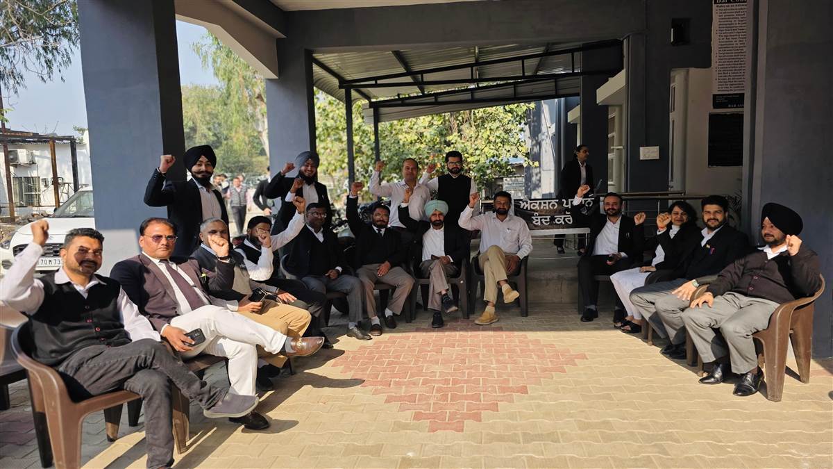 ਬਾਰ ਐਸੋਸੀਏਸ਼ਨ ਵੱਲੋਂ ਸੂਬਾ ਪੱਧਰੀ ਹੜਤਾਲ ਦਾ ਸਮਰਥਨ, ਕੰਮਕਾਜ ਰੱਖਿਆ ਬੰਦ