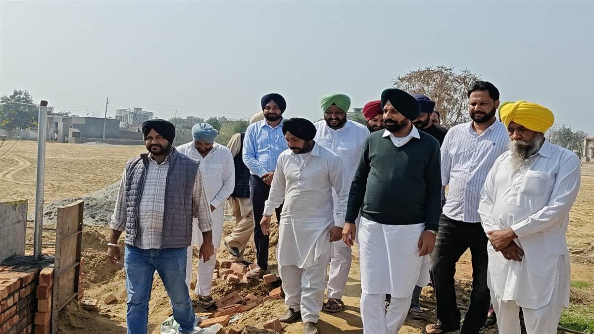 ਓਐੱਸਡੀ ਸੋਹੀ ਨੇ ਬਣ ਰਹੇ ਸਟੇਡੀਅਮ ਦਾ ਲਿਆ ਜਾਇਜ਼ਾ