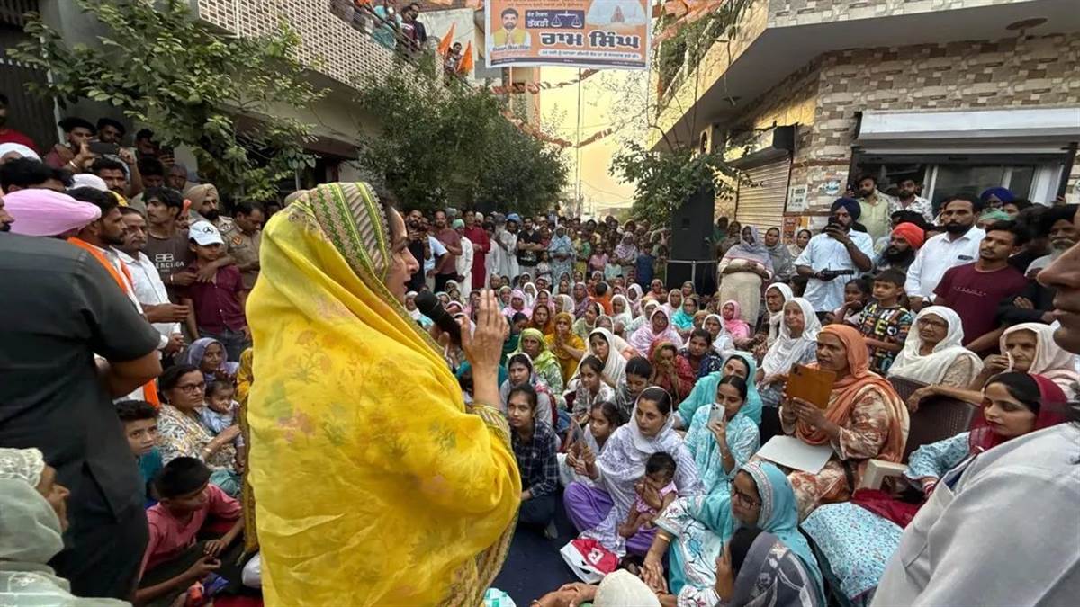 ਬੀਬਾ ਹਰਸਿਮਰਤ ਬਾਦਲ ਦੀ ਕੋਟਸ਼ਮੀਰ ’ਚ ਵਿਸ਼ਾਲ ਚੋਣ ਰੈਲੀ