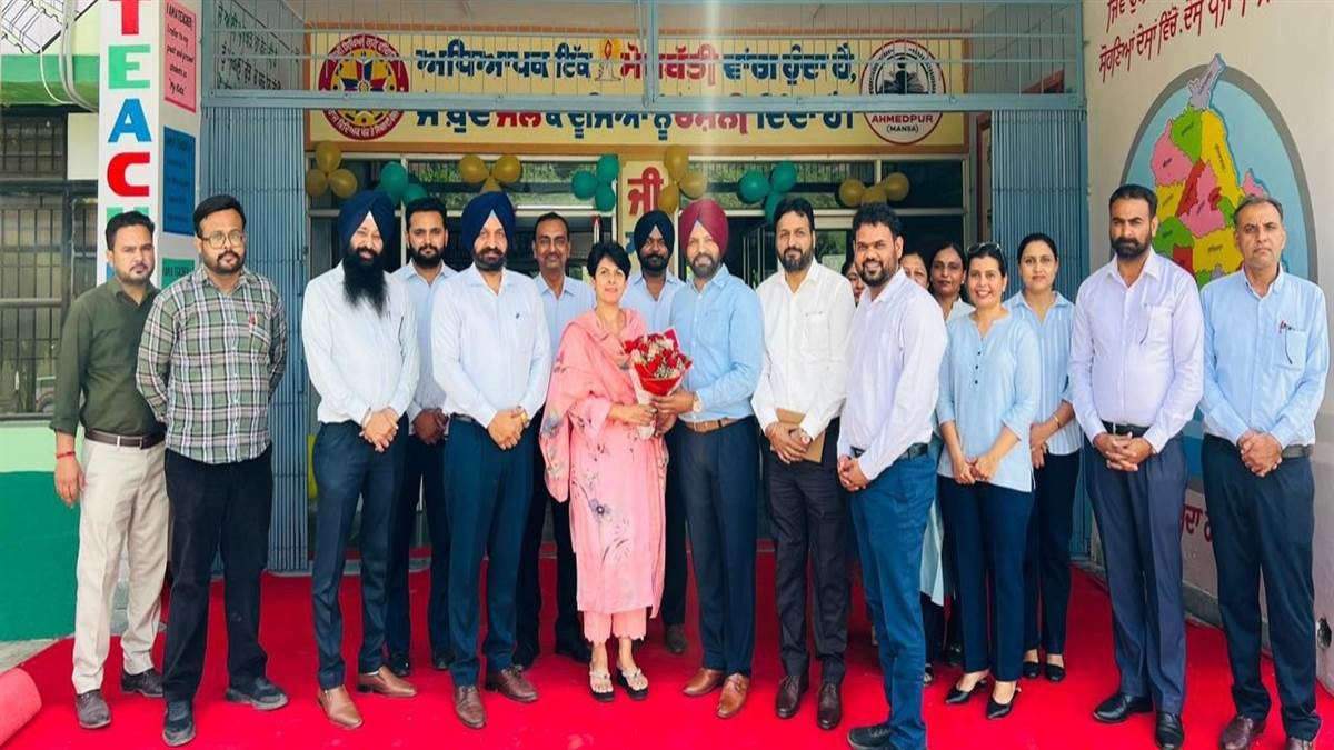 ਡਾਇਰੈਕਟਰ ਐੱਸਸੀਈਆਰਟੀ ਨੇ ਡਾਇਟ ਅਹਿਮਦਪੁਰ ਦਾ ਕੀਤਾ ਦੌਰਾ