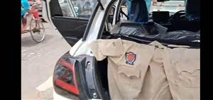 ਮੰਦਰ ਨੇੜੇ ਖੜ੍ਹੀ ਸਵਿਫਟ ਕਾਰ ’ਚੋਂ ਮਿਲਿਆ ਸ਼ੱਕੀ ਸਮਾਨ