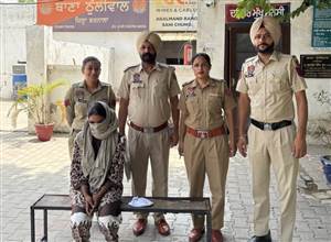 150 ਨਸ਼ੀਲੀਆਂ ਗੋਲੀਆਂ ਸਮੇਤ ਔਰਤ ਕਾਬੂ