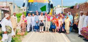 ਮੁੱਖ ਮੰਤਰੀ ਤੀਰਥ ਯਾਤਰਾ ਯੋਜਨਾ ਤਹਿਤ ਸ਼ਰਧਾਲੂ ਰਵਾਨਾ : ਵਿਧਾਇਕ ਸੰਤੋਸ਼ ਕਟਾਰੀਆ