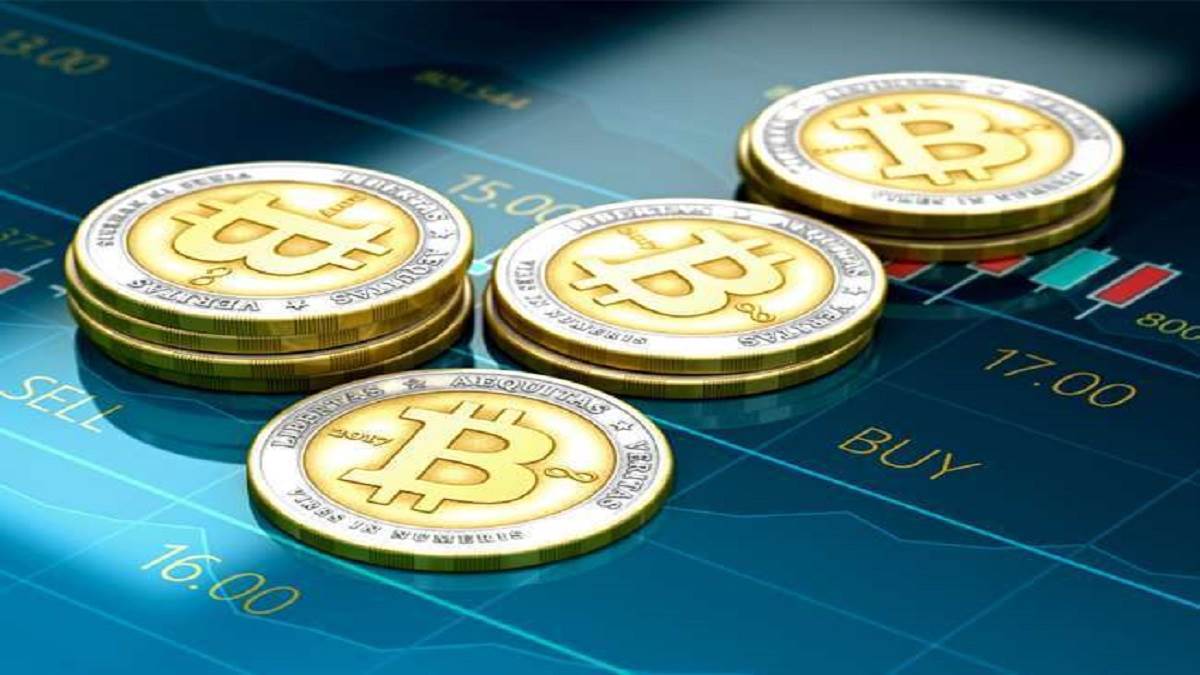 Business Trading Cryptocurrency Big Growth in Global Crypto Market Bitcoin up 3%