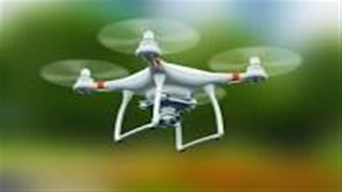Pakistani drone flew into Indian territory returned after some time