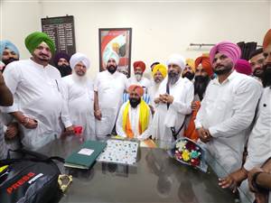 ਬੋਪਾਰਾਏ ਦੀ ਮਾਰਕੀਟ ਕਮੇਟੀ ਦੇ ਚੇਅਰਮੈਨ ਵਜੋਂ ਹੋਈ ਤਾਜਪੋਸ਼ੀ