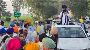ਮੀਰੀ-ਪੀਰੀ ਦਿਵਸ ਨੂੰ ਸਮਰਪਿਤ ਖ਼ਾਲਸਾ ਮਾਰਚ ਦਾ ਸੰਗਤ ਵੱਲੋਂ ਨਿੱਘਾ ਸਵਾਗਤ