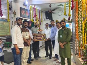 ਭਾਜਪਾ ਦੇ ਜਨਰਲ ਸਕੱਤਰ ਮੁਖਤਿਆਰ ਸਿੰਘ ਸੰਧੂ ਦਾ ਸਨਮਾਨ