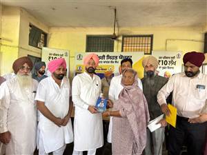 ਵਿਧਾਇਕ ਰਾਏ ਵੱਲੋਂ ਪਿੰਡ ਚਨਾਰਥਲ ਖ਼ੁਰਦ ਤੋਂ ‘ਮਾਨ ਦੇ ਮੁਨਾਫ਼ੇ’ ਮੁਹਿੰਮ ਸ਼ੁਰੂ
