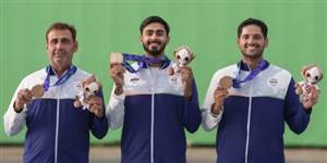 Asian Games 2026 : ਪਿਤਾ ਤੋਂ ਮਿਲੀ ਪ੍ਰੇਰਨਾ, ਹੁਣ ਏਸ਼ਿਆਈ ਖੇਡਾਂ ’ਚ ਮੈਡਲ; ਮੈਨਜ ਸਕੀਟ ਟੀਮ ਈਵੈਂਟ ’ਚ ਕਾਂਸੀ ਤਗਮਾ ਜਿੱਤਣ ਵਾਲੇ ਭਵਤੇਘ, ਅਨੰਤਜੀਤ ਅਤੇ ਮੇਰਾਜ ਦੀ ਕਹਾਣੀ