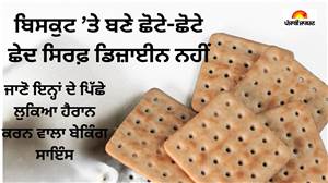 ਬਿਸਕੁਟ ’ਤੇ ਬਣੇ ਛੋਟੇ-ਛੋਟੇ ਛੇਦ ਸਿਰਫ਼ ਡਿਜ਼ਾਈਨ ਨਹੀਂ, ਜਾਣੋ ਇਨ੍ਹਾਂ ਦੇ ਪਿੱਛੇ ਲੁਕਿਆ ਹੈਰਾਨ ਕਰਨ ਵਾਲਾ ਬੇਕਿੰਗ ਸਾਇੰਸ