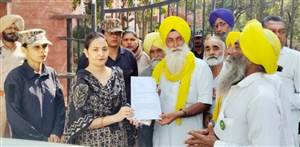 ਭਾਕਿਯੂ ਉਗਰਾਹਾਂ ਵੱਲੋਂ ਐੱਸਆਈਆਰ ਤੇ ਹੋਰ ਮੰਗਾਂ ਨੂੰ ਲੈ ਕੇ ਧਰਨਾ