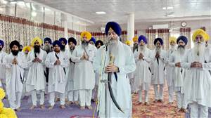 ਗੁਰਦੁਆਰਾ ਸ੍ਰੀ ਦੂਖਨਿਵਾਰਨ ਸਾਹਿਬ ਵਿਖੇ ਧਾਰਮਿਕ ਸਮਾਗਮ ਕਰਵਾਇਆ