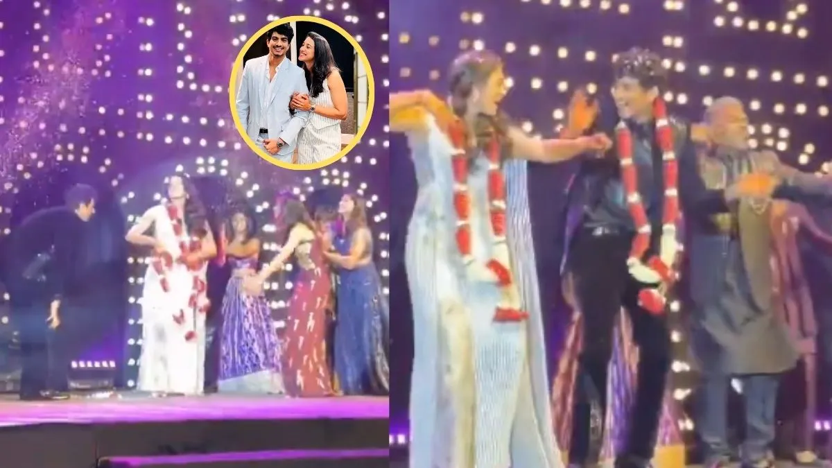Smriti Mandhana Marriage: 'ਯੇ ਤੂਨੇ ਕਿਆ ਕੀਆ...'ਦੇਸੀ ਗਰਲ ਸਮ੍ਰਿਤੀ ਦਾ ਸਪੇਸ਼ਲ ਡਾਂਸ VIRAL, ਪਲਾਸ਼ ਵੀ ਖੁਦ ਨੂੰ ਨਹੀਂ ਰੋਕ ਸਕੇ