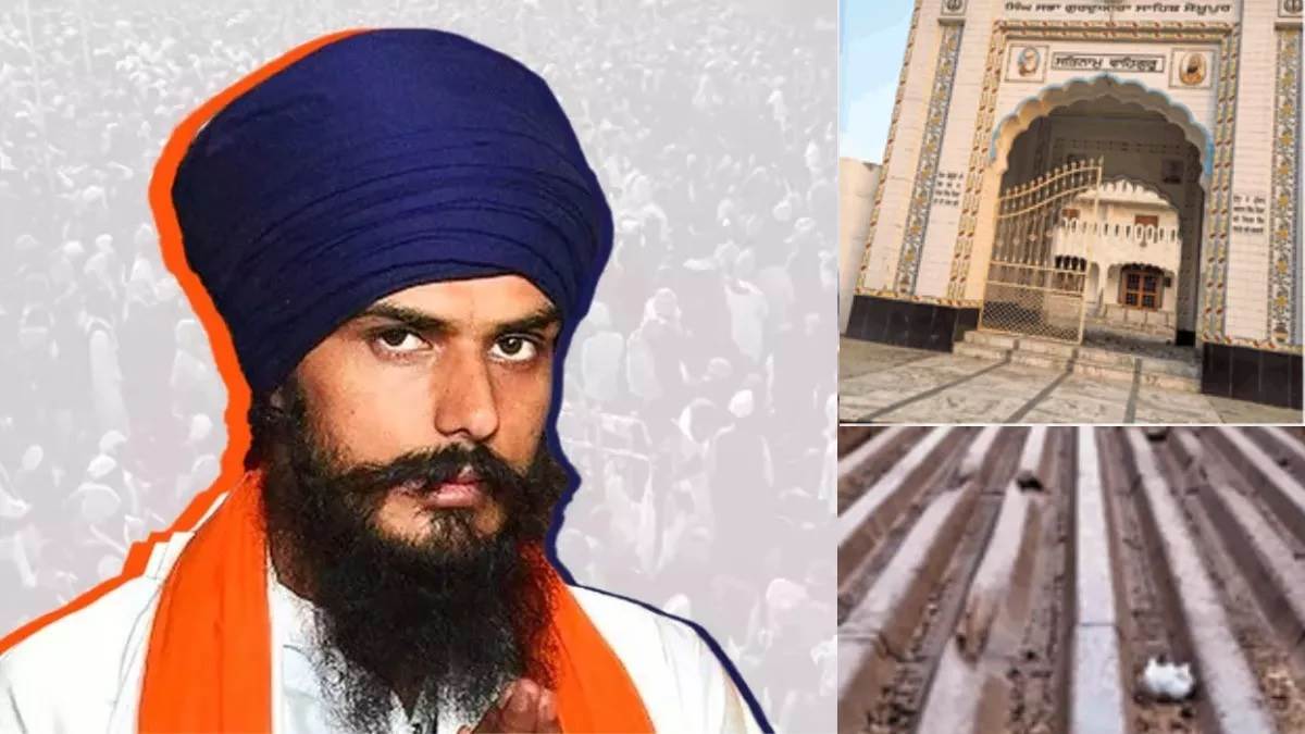 Amritpal Singh Amritpal ran away by dodging CCTV and more than 100 soldiers Shekhupur was the last location