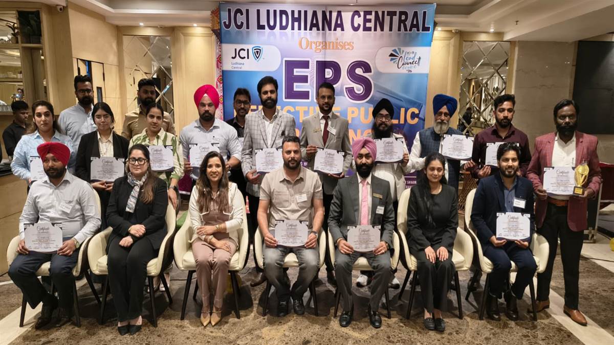 ਜੇਸੀਆਈ ਲੁਧਿਆਣਾ ਸੈਂਟਰਲ ਨੇ ਈਪੀਐੱਸ ਵਰਕਸ਼ਾਪ ਕਰਵਾਈ