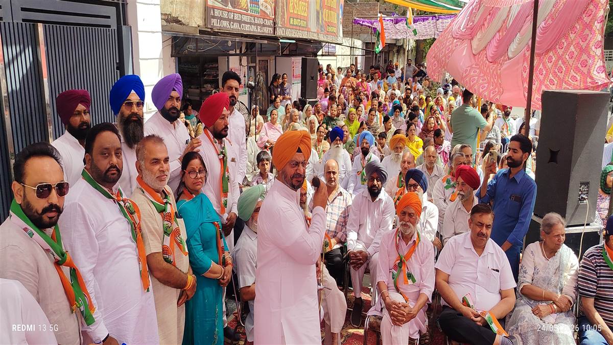 ਕਾਂਗਰਸ ਪਾਰਟੀ ਹਮੇਸ਼ਾਂ ਲੋਕਾਂ ਦੇ ਹੱਕਾਂ ਲਈ ਡਟ ਕੇ ਖੜ੍ਹੀ ਰਹੀ : ਨਾਗਰਾ