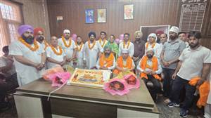 ਨਗਰ ਕੌਂਸਲ ਲਾਲੜੂ ਦੇ ਪ੍ਰਧਾਨ ਜੋਰਾਵਰ ਸਿੰਘ, ਸੀਨੀਅਰ ਮੀਤ ਪ੍ਰਧਾਨ ਹਰੀਸ਼ ਮਦਾਨ ਤੇ ਮੀਤ ਪ੍ਰਧਾਨ ਅਮਨਦੀਪ ਰਾਣਾ ਨੇ ਅਹੁਦੇ ਸੰਭਾਲੇ