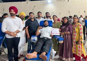 ਥੈਲੇਸੀਮੀਆ ਤੋਂ ਪੀੜਤ ਬੱਚਿਆਂ ਦੀ ਮਦਦ ਲਈ ਖ਼ੂਨ ਦਾਨ