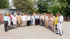 ਪੰਜਾਬ ਸਟੇਟ ਪੈਨਸ਼ਨਰ ਕੰਨਫੈਡਰੇਸ਼ਨ ਫੈੱਡਰੇਸ਼ਨ ਵੱਲੋਂ ਮੀਟਿੰਗ