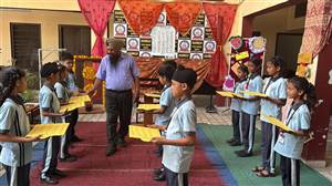 ਫੱਟੀ ਤੇ ਪੈਂਤੀ ਲਿਖਣ ਦੇ ਮੁਕਾਬਲੇ ਰਹੇ ਖਿੱਚ ਦਾ ਕੇਂਦਰ