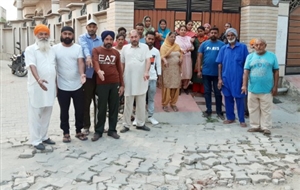 ਮਹਿਲਾ ਸਰਪੰਚ 'ਤੇ ਇੰਟਲਾਕਿੰਗ ਟਾਈਲਾਂ ਨਾ ਲਾਉਣ ਦਾ ਦੋਸ਼