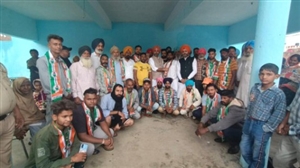 ਪੰਚ ਕੁਲਵਿੰਦਰ ਸਿੰਘ ਸਮੇਤ 20 ਨੌਜਵਾਨ ਕਾਂਗਰਸ 'ਚ ਸ਼ਾਮਲ