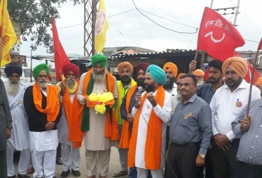 ਅੱਡਾ ਝਬਾਲ ਪਹੁੰਚੀ ਕਲਸ਼ ਯਾਤਰਾ
