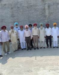 ਪੈਨਸ਼ਨ ਦੇ ਬਕਾਏ ਨਾ ਮਿਲਣ ਕਾਰਨ ਕੀਤਾ ਰੋਸ ਦਾ ਪ੍ਰਗਟਾਵਾ