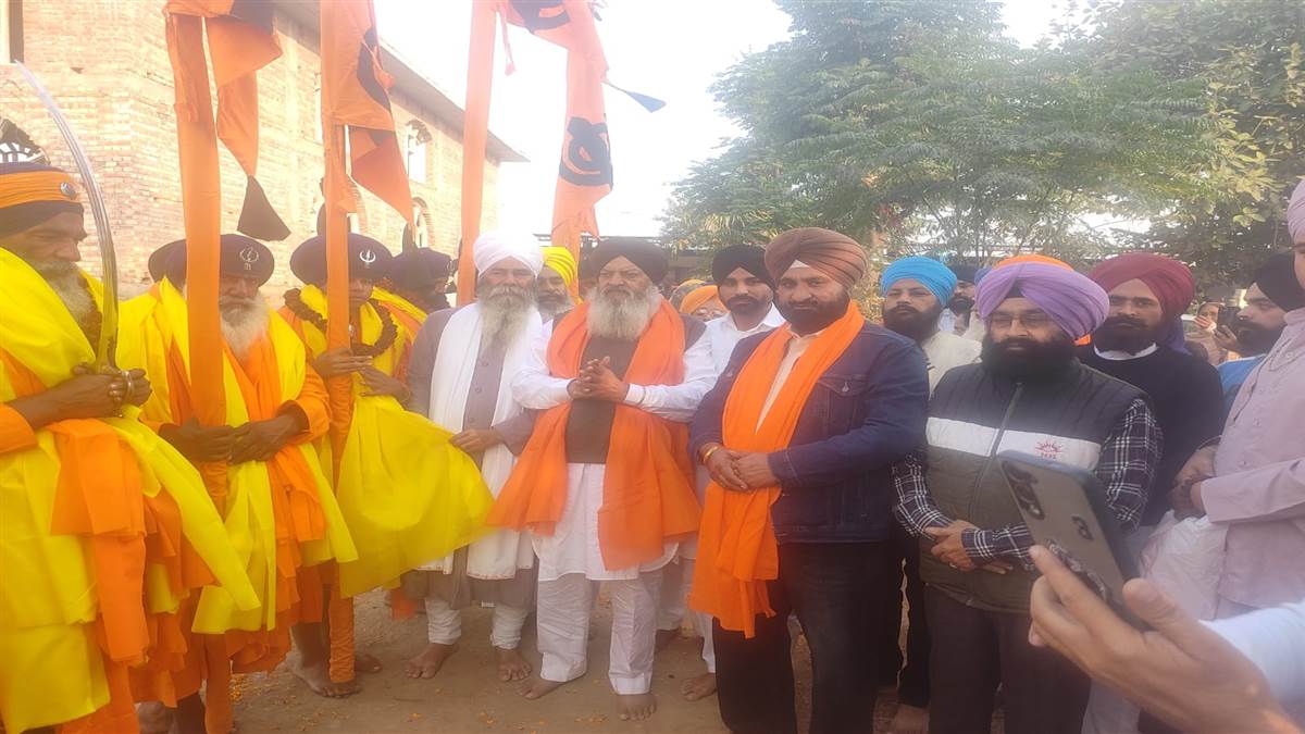 ਨਗਰ ਕੀਰਤਨ ਦਾ ਪਿੰਡ ਸੈਦਖੇੜੀ ਪੁੱਜਣ ’ਤੇ ਭਰਵਾਂ ਸਵਾਗਤ