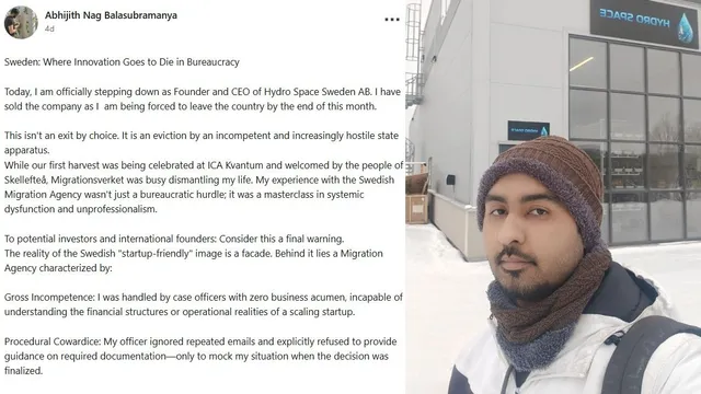 ਦੁਨੀਆ ਦੇ ਸਭ ਤੋਂ ਖ਼ੁਸ਼ਹਾਲ ਦੇਸ਼ 'ਚ ਭਾਰਤੀ ਕਾਰੋਬਾਰੀ ਕਿਉਂ ਹੈ ਦੁਖੀ? ਕੰਪਨੀ ਵੇਚ ਕੇ ਪਰਤਣਾ ਪੈ ਰਿਹਾ ਭਾਰਤ; ਦੱਸੀ ਵੱਡੀ ਵਜ੍ਹਾ