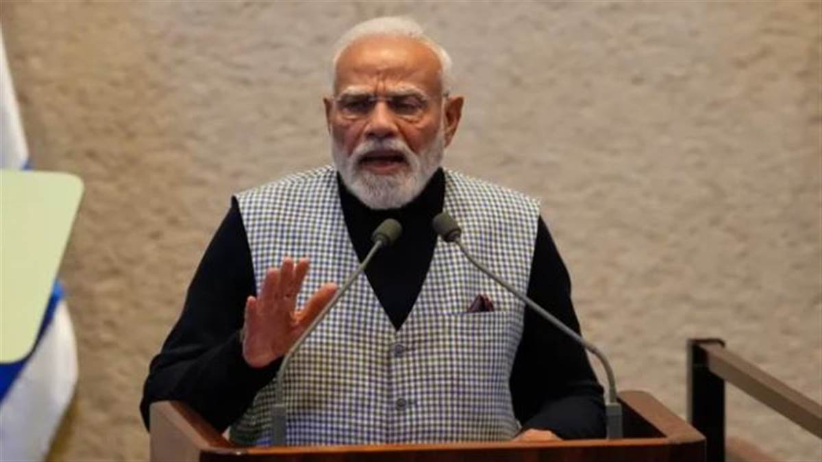 Modi Israel Visit : 'ਗਾਜ਼ਾ 'ਚ ਸ਼ਾਂਤੀ ਜ਼ਰੂਰੀ, ਭਾਰਤ ਅੱਤਵਾਦ ਦੇ ਖਿ਼ਲਾਫ਼', ਇਜ਼ਰਾਈਲੀ ਸੰਸਦ 'ਚ ਪੀਐੱਮ ਮੋਦੀ ਦਾ ਸੰਬੋਧਨ
