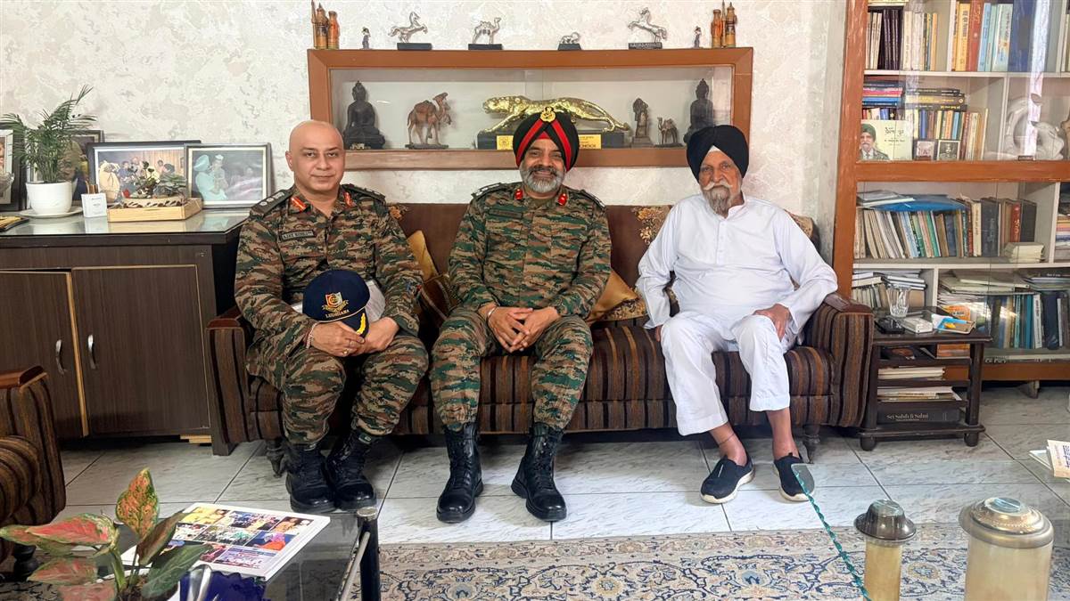 ਡਾ. ਜੋਹਲ ਨੂੰ ਮਿਲੇ ਬ੍ਰਿਗੇਡੀਅਰ ਚੀਮਾ ਤੇ ਕਰਨਲ ਕੋਹਲੀ