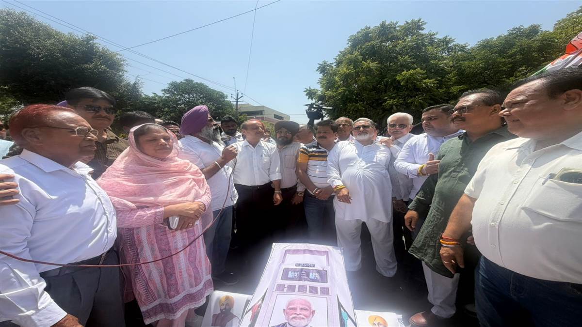 ਮਹਿੰਗਾਈ ਅਤੇ ਕਾਨੂੰਨ ਵਿਵਸਥਾ ’ਤੇ ਕਾਂਗਰਸ ਦਾ ਹੱਲਾ ਬੋਲ