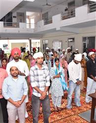 ਨਵੇਂ ਅਕਾਦਮਿਕ ਸੈਸ਼ਨ ਦੀ ਸ਼ੁਰੂਆਤ ਮੌਕੇ ਅਰਦਾਸ