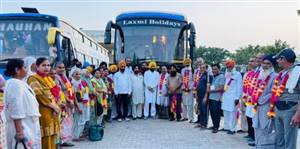 ਮੁੱਖ ਮੰਤਰੀ ਤੀਰਥ ਯਾਤਰਾ ਤਹਿਤ ਤਪਾ ਮੰਡੀ ਤੋਂ ਰਵਾਨਾ