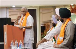 ਆਮ ਆਦਮੀ ਪਾਰਟੀ ਨੇ ਪੰਜਾਬ ਨੂੰ ਹਰ ਪੱਖੋਂ ਬਰਬਾਦ ਕੀਤਾ : ਸੰਤੋਸ਼