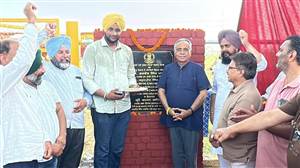 ਰਮਨ ਬਹਿਲ ਨੇ 28 ਲੱਖ ਰੁਪਏ ਦੀ ਲਾਗਤ ਨਾਲ ਬਣੇ ਅਮੀਪੁਰ ਆਧੁਨਿਕ ਖੇਡ ਮੈਦਾਨ ਦਾ ਕੀਤਾ ਉਦਘਾਟਨ