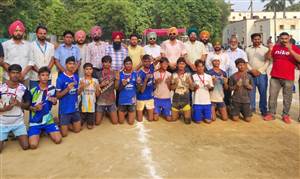 ਲੜਕਿਆਂ ਦੇ ਕਬੱਡੀ ਨੈਸ਼ਨਲ ਸਟਾਈਲ ਮੁਕਾਬਲੇ ਕਰਵਾਏ