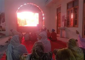 ਸ੍ਰੀ ਗੁਰੂ ਰਵਿਦਾਸ ਜੀ ਦੀ ਜੀਵਨੀ ’ਤੇ ਡਾਕੂਮੈਂਟਰੀ ਦਿਖਾਈ