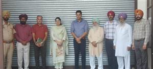 ਈਵੀਐੱਮ/ਵੀਵੀਪੈਟ ਵੇਅਰਹਾਊਸ ਦੀ ਹੋਈ ਮਹੀਨਾਵਾਰ ਜਾਂਚ