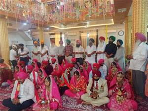 ਲੋੜਵੰਦ ਪਰਿਵਾਰਾਂ ਦੀਆਂ ਲੜਕੀਆਂ ਦੇ ਅਨੰਦ ਕਾਰਜ ਕਰਵਾਏ