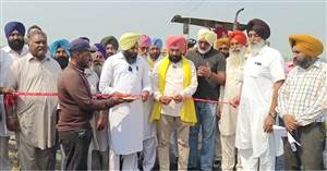 ਵਿਧਾਇਕ ਡਾ.ਚਰਨਜੀਤ ਵੱਲੋਂ ਸਰਹਾਣਾ-ਬੱਲ੍ਹਾਂ-ਬੂਥਗੜ੍ਹ ਮਾਰਗ ਦੇ ਮਜ਼ਬੂਤੀਕਰਨ ਦਾ ਉਦਘਾਟਨ