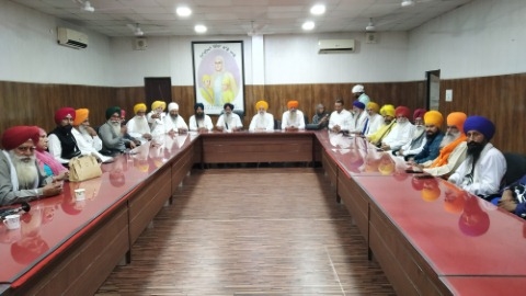 ਯੂਨਾਈਟਿਡ ਅਕਾਲੀ ਦਲ ਦੀ ਕੋਰ ਕਮੇਟੀ ਦੀ ਮੀਟਿੰਗ