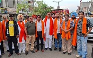 ਭਗਵਾਨ ਵਾਲਮੀਕਿ ਜੀ ਦੇ ਜਨਮ ਦਿਨ ’ਤੇ ਮੋਰਿੰਡਾ ਵਿਖੇ ਕੱਢੀ ਸ਼ੋਭਾ ਯਾਤਰਾ